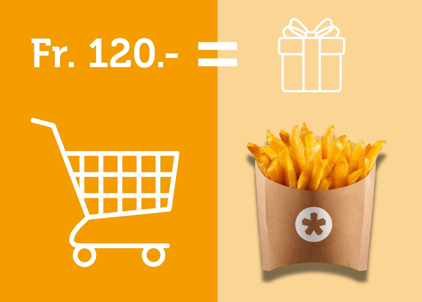 Jetzt Pommes gratis sichern